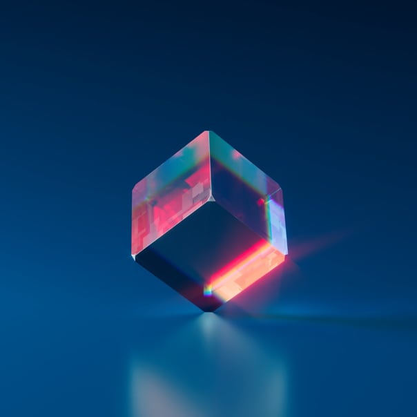 a cube photo